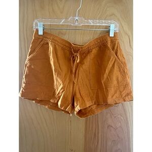 Women's Mustard Casual Shorts